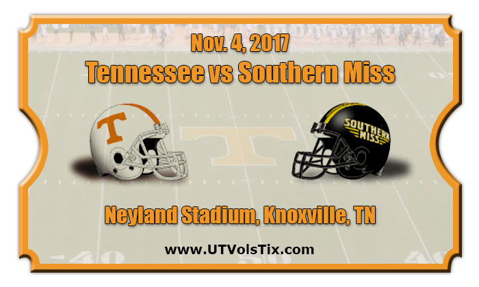 2017 Tennessee Vs Southern Miss