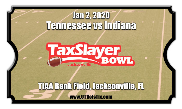 Tennessee Volunteers vs Indiana Hoosiers Tickets  Taxslayer Gator Bowl