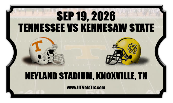 2026 Tennessee Vs Kennesaw State