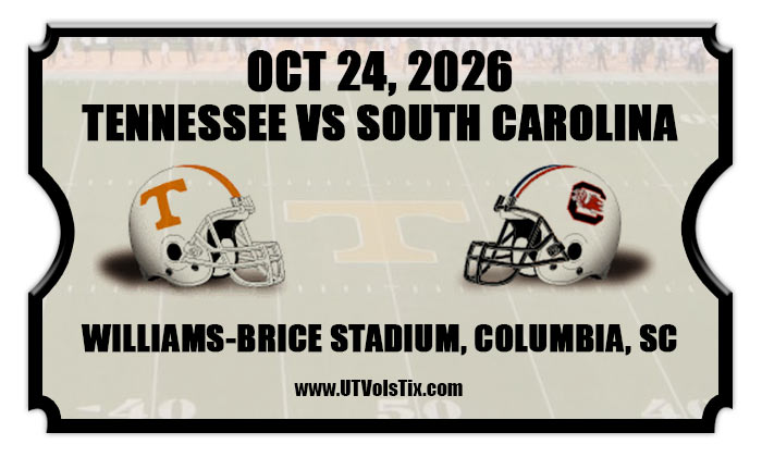 2026 Tennessee Vs South Carolina